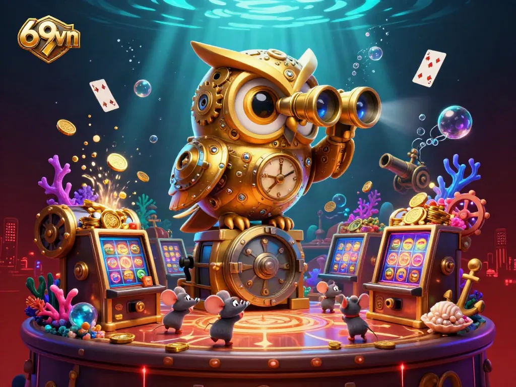 Experience thrilling gameplay at 69vn with animated elements and dynamic casino visuals.