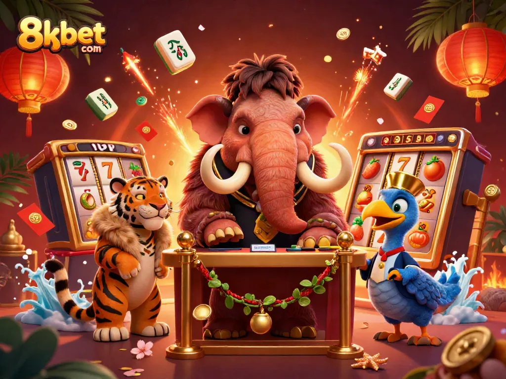 Experience thrilling gaming action at 8xbet com with vibrant characters and slots