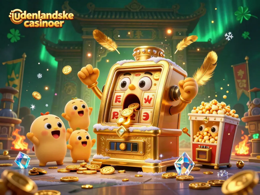 Experience thrilling wins at udenlandske casinoer with golden slot machines in action!