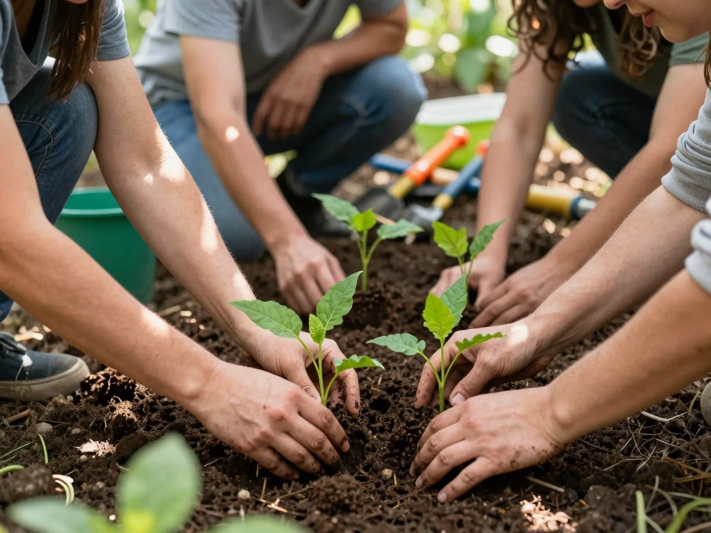 How to Successfully Run a Crowdfunded Community Garden - detail