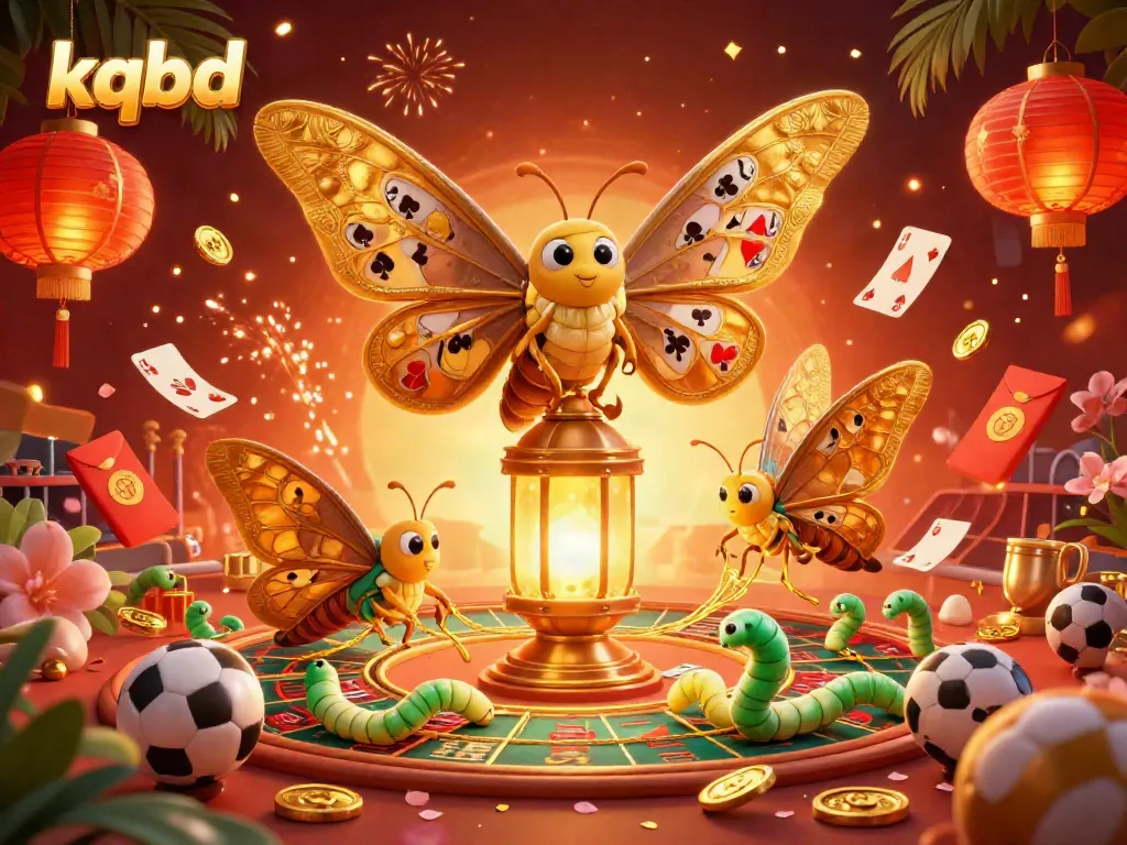 Engage with kqbd in this vibrant illustration showcasing dynamic sports betting elements among colorful characters.