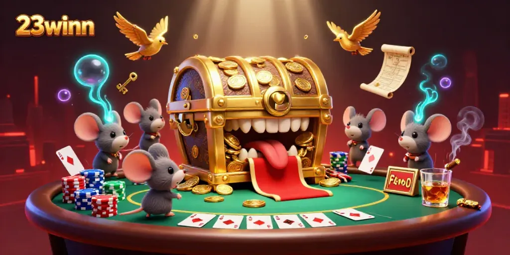 Experience thrilling adventures at 23winn, where adventurers play for riches at the poker table!