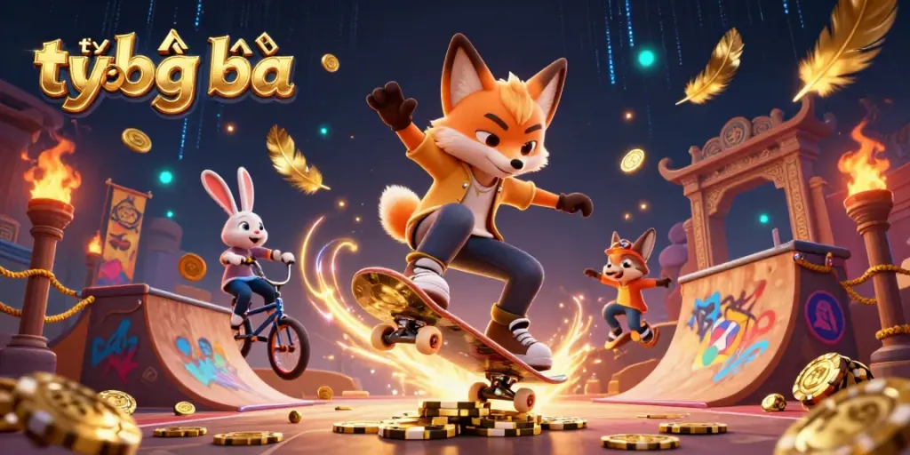 Experience thrilling tỷ lệ bóng đá with a vibrant scene featuring action and casino elements.